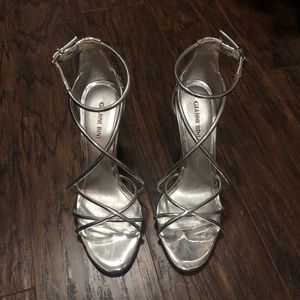 Silver Gianni Bini Heels